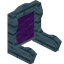 Purple Skyris Fancy Seat Back