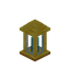 Cyan Fancy Gold Lantern