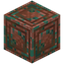 Smoothed Double Inlayed Raw Copper Block