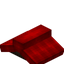Red Top Flat Roof (Framed)