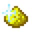 Purified Pile of Yellow Garnet Dust