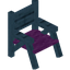Magenta Lawn Chair