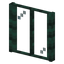 Rectangle Dark Prismarine Window