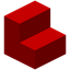 Bright Red AntiBlock Stair
