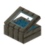 Light Blue Willow Display Case