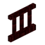 Red Nether Brick Balcony