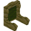 Green Yellow Bioshroom Fancy Seat Back