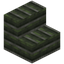 Corner Verdant Brick Stairs