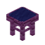 Blue Pink Bioshroom Seat