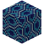 Hexagonical Light Blue Glazed Terracotta