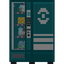 Cyan Vending Machine