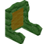 Yellow Green Bioshroom Fancy Seat Back