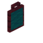 Cyan Sakura Tall Seat Back