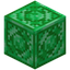 Patterned Block of Emerald