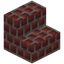 Short Scarlet Brick Stairs