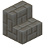 Small Limestone Brick Stairs