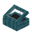 Gray Blue Bioshroom Display Case
