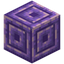 Smooth Ringed Amethyst Block