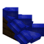 Blue Longer Roof (Dark Oak)