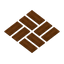 Red Sandstone Basket Weave Paving