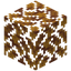 Orange Dark Oak Leaves