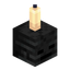 Wither Skeleton Skull Candle