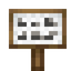 White Canvas Sign