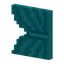 Cyan Curtain