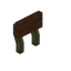 Brown Jinglestem Raised Seat Back
