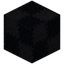 Patched Black Wool