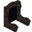 Black Dead Fancy Seat Back