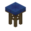 Blue Tall Stool