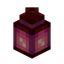 Pink Red Nether Brick Lantern