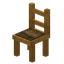 Stripped Palm Chair