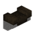 Small Cyan Roof Eave