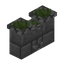 Stone Grass Topped Wall