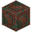 Smoothed Double Inlayed Raw Copper Block