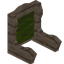 Green Larch Fancy Seat Back