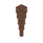 Tall Packed Ice Stalactite