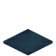 Cyan Yeti Fur Carpet