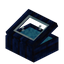 Light Blue Cobalt Display Case