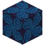 Shrunken Blue Glazed Terracotta