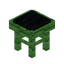 Black Green Bioshroom Seat