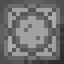 Circular Gray Stained Glass Pane