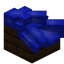 Blue Longer Roof Block (Dark Oak)