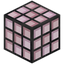 Square Pink Stained Glass