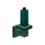 Oxidized Cyan Copper Wall Candle