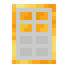 Waxed Iron Door