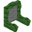 White Green Bioshroom Fancy Seat Back