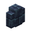 Cut Asurine Brick Wall